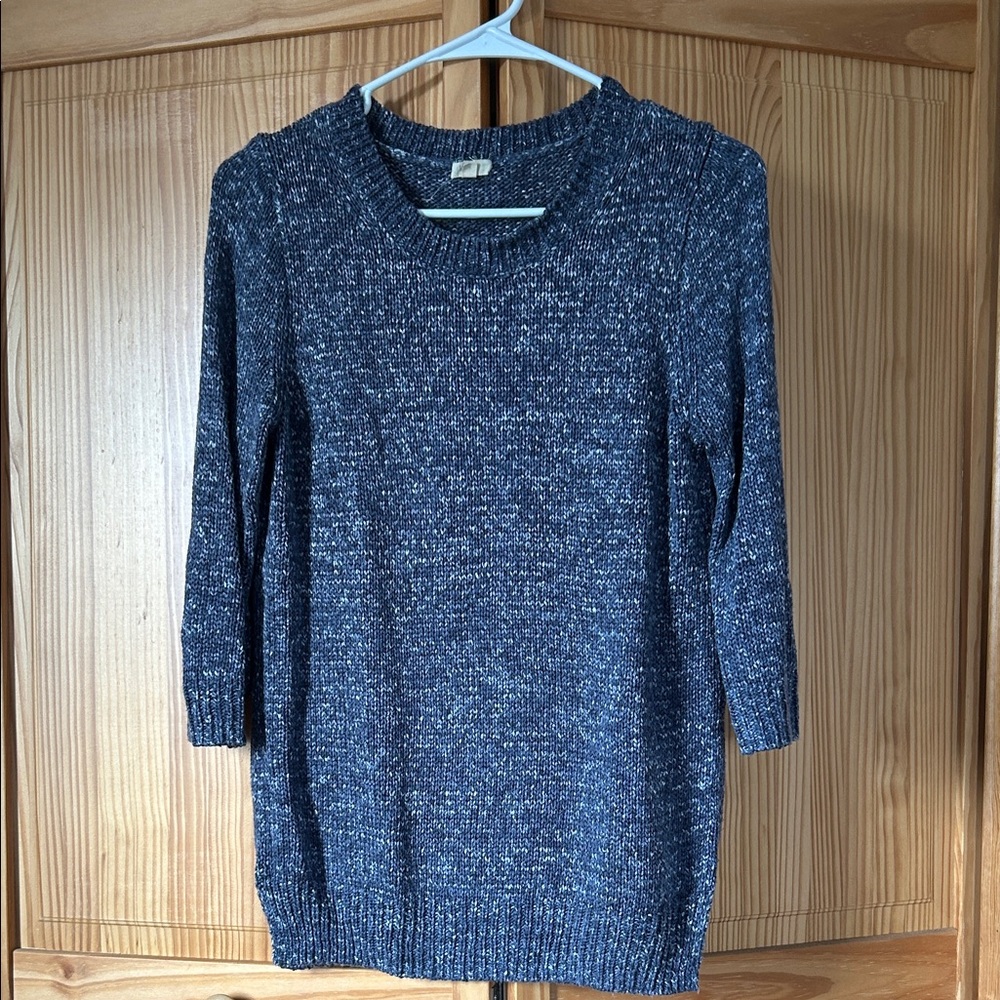 J. Crew women’s chunky knit marled sweater S